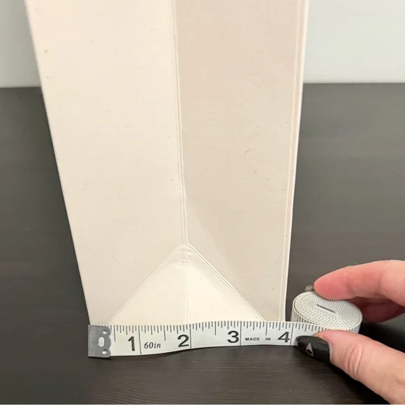 Saint Laurent Medium Beige Logo Shopping Bag - Picture 7 of 7